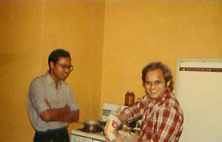 Durgadas and Shashikant, Pittsburgh, early 70s