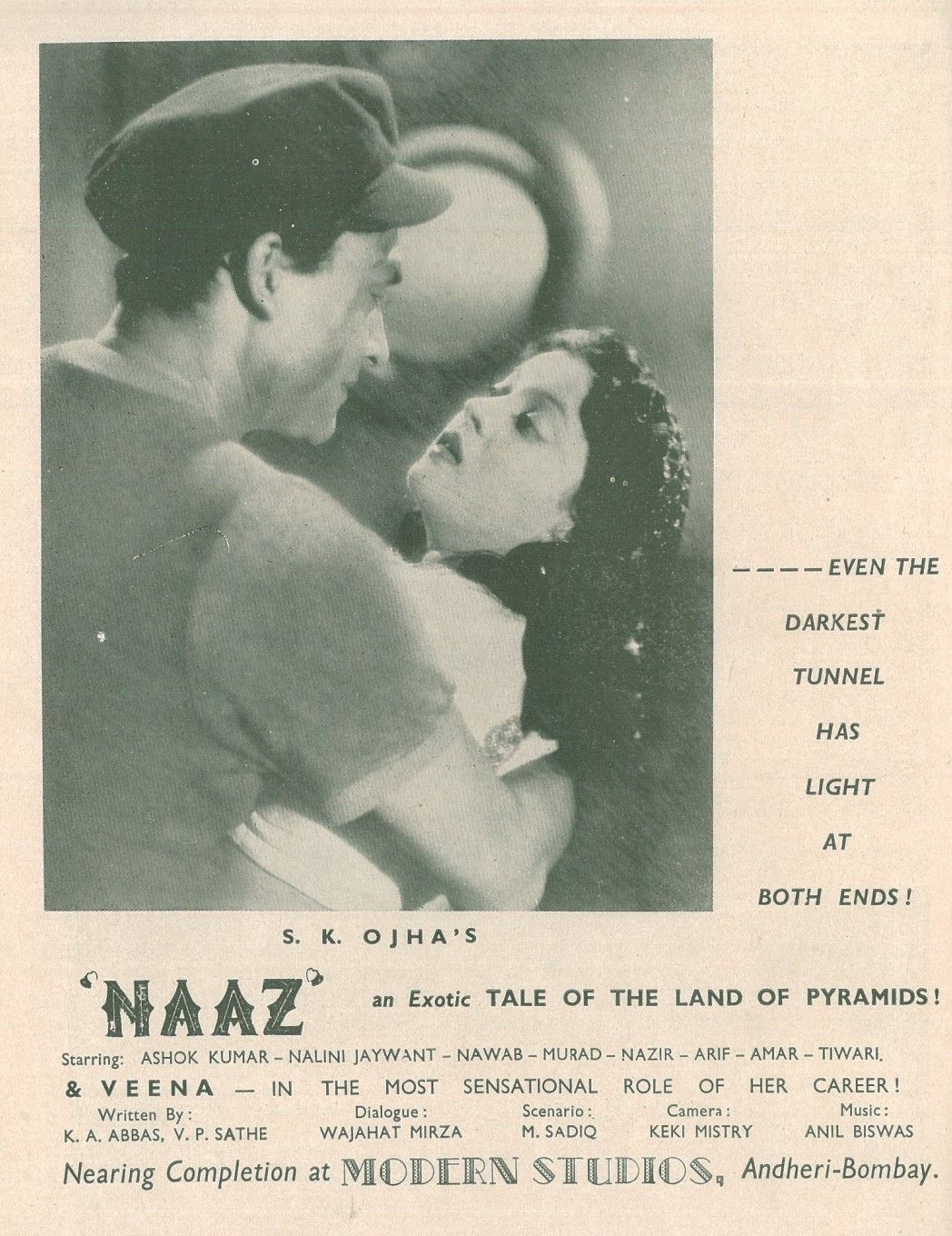 Musing 2680. Naaz 1954
