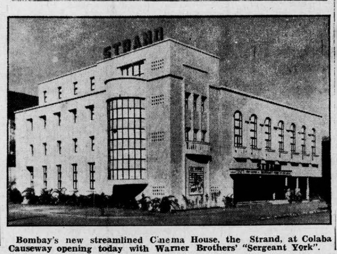 Rama Interesting Reads 16 Opening of Strand Cinema